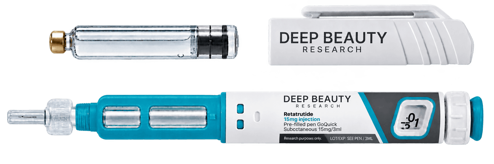 Pen z retatrutydem 15 mg